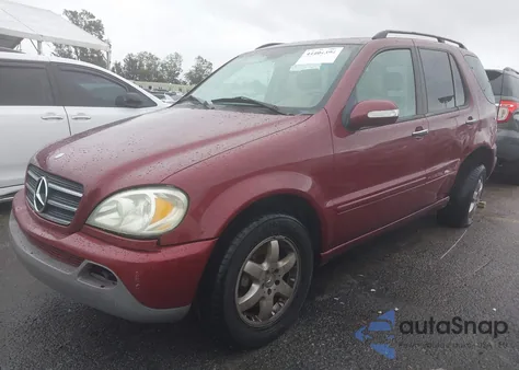 2003 Mercedes-Benz Ml 500 z USA, uszkodzony, nr VIN 4JGAB75E63A390771